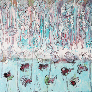 Возрождение. 80x50, Акрил, холст, 2021 год